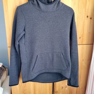 Nike Women's Thermo-fit Knit Fleece Grey Hoodie size M